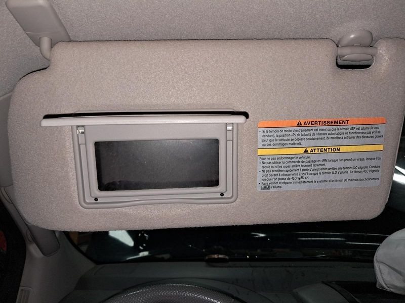 2005-2012 Nissan Frontier Left Driver Side Sunvisor Gray