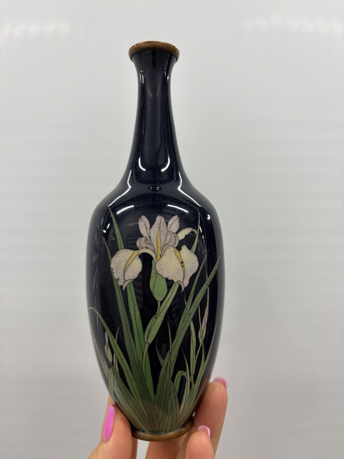 A Small Japanese Cloisonne Vase