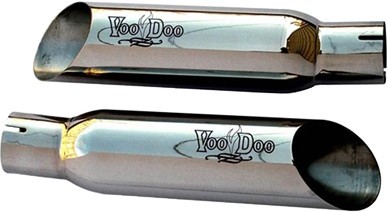 Voodoo Shorty Slip-On Exhaust Dual - Polished VEBUSAK8P GSX1300R Hayabusa 08-19