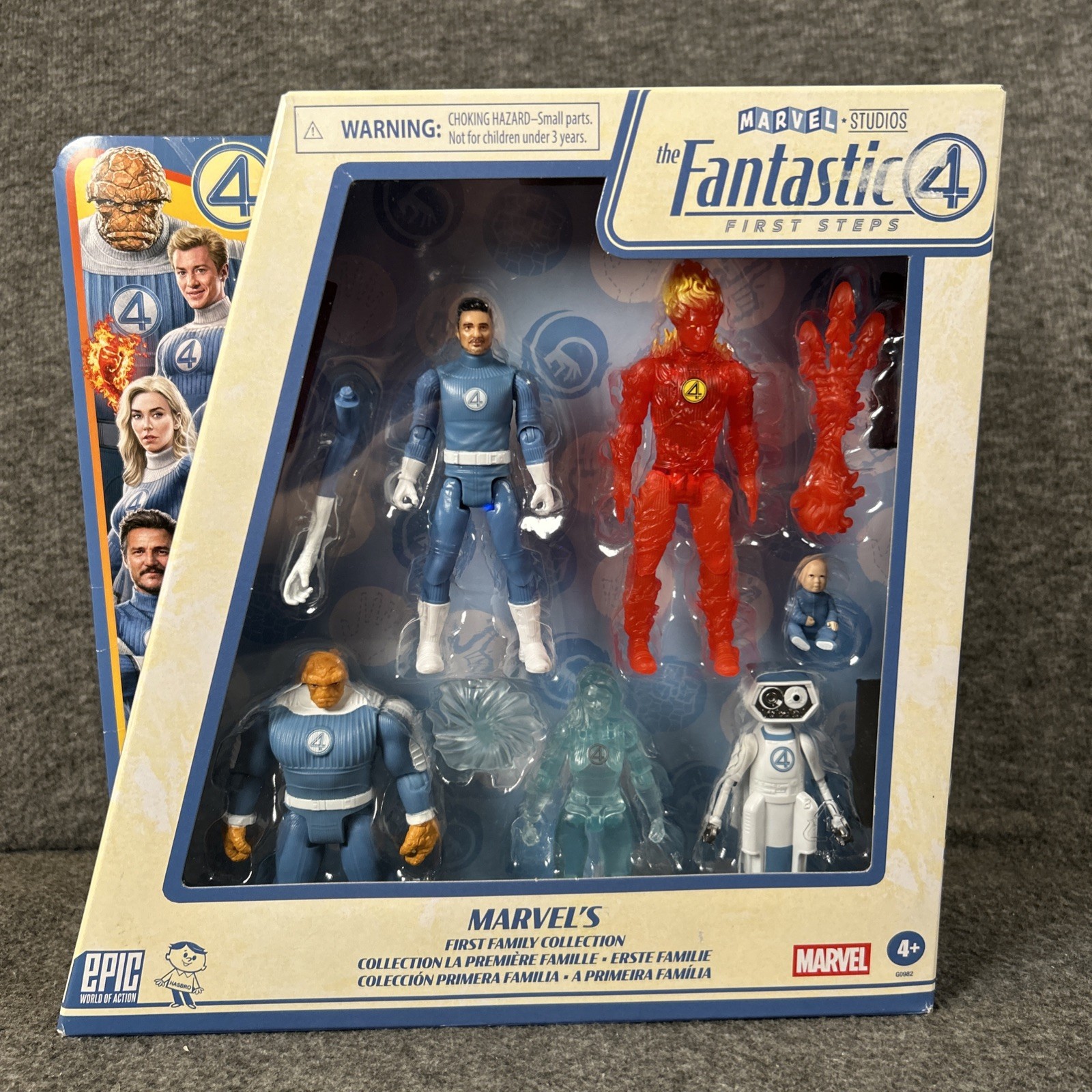 Marvel Fantastic Four First Steps First Family 6 Pack 3.75