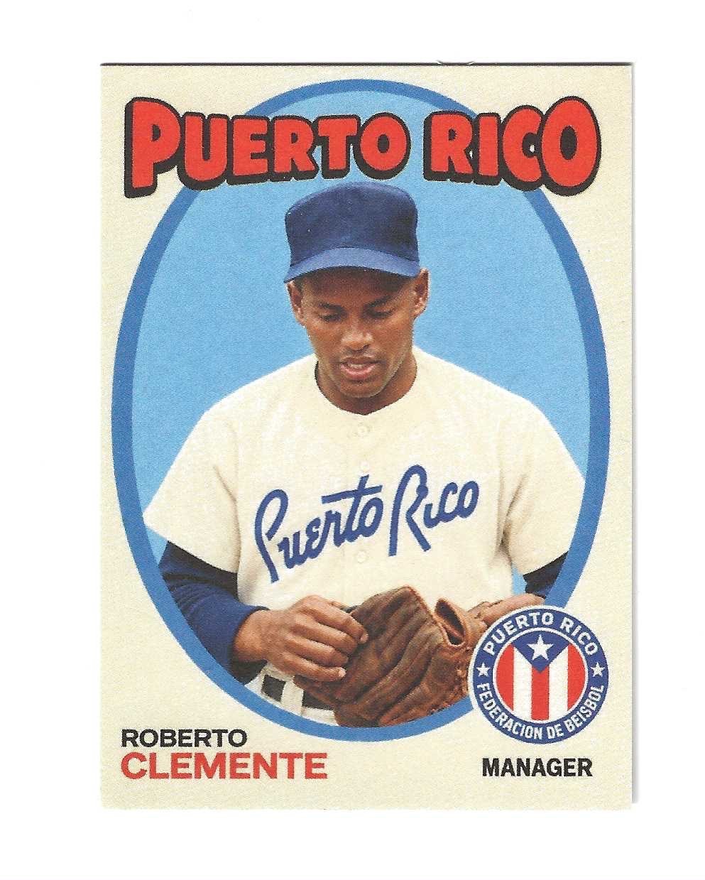 2026 ACEO Roberto Clemente Manager Puerto Rico 1972 Amateur World Series