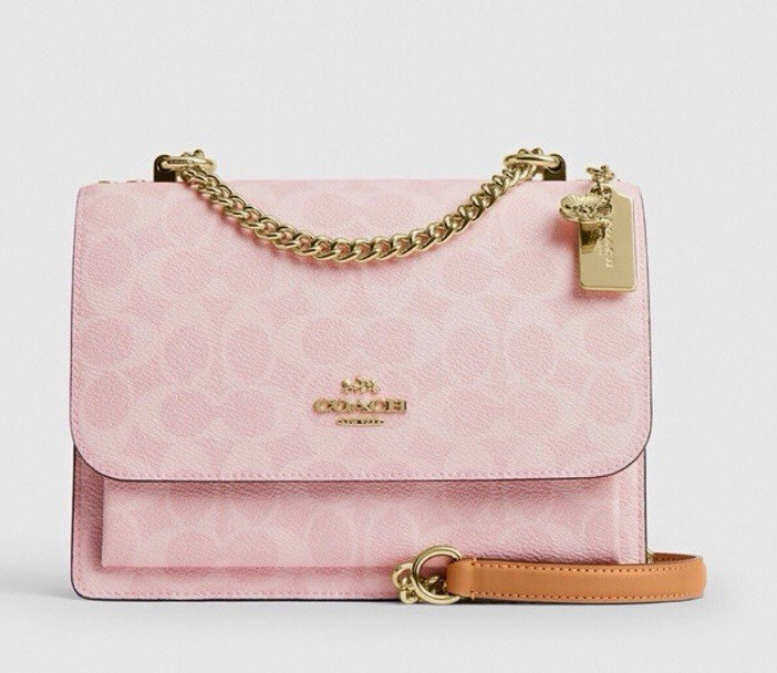 NWT Coach Klare Bag Crossbody Bag in Powder Pink *RARE*