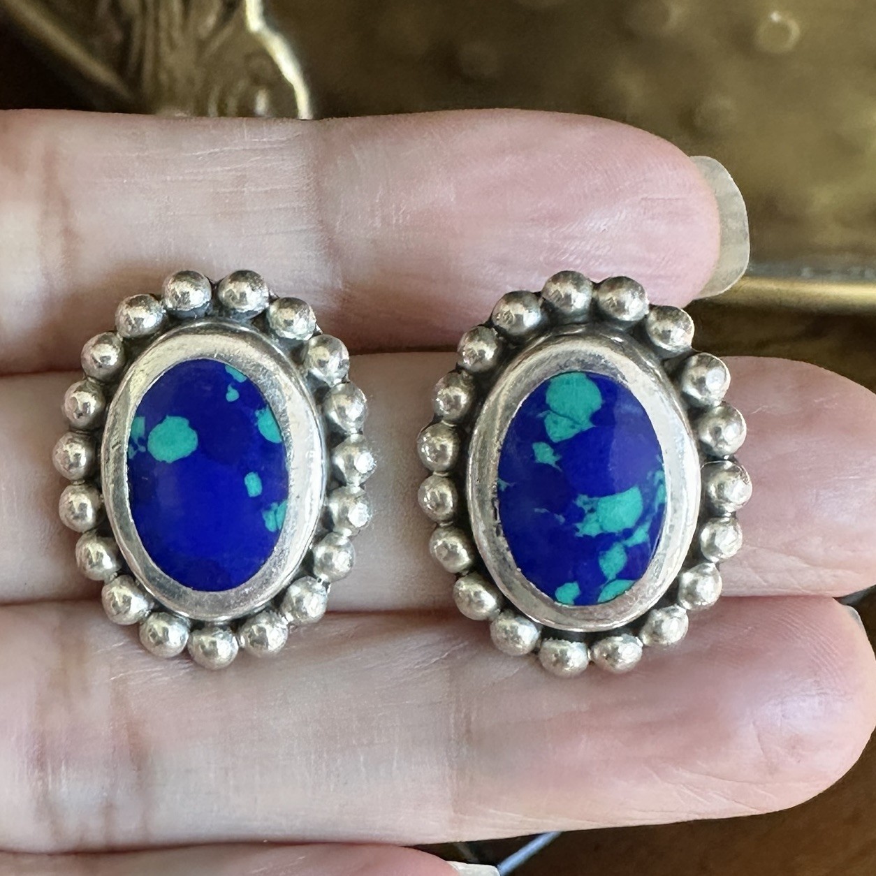 Vintage Mexico Stud Earrings 1\