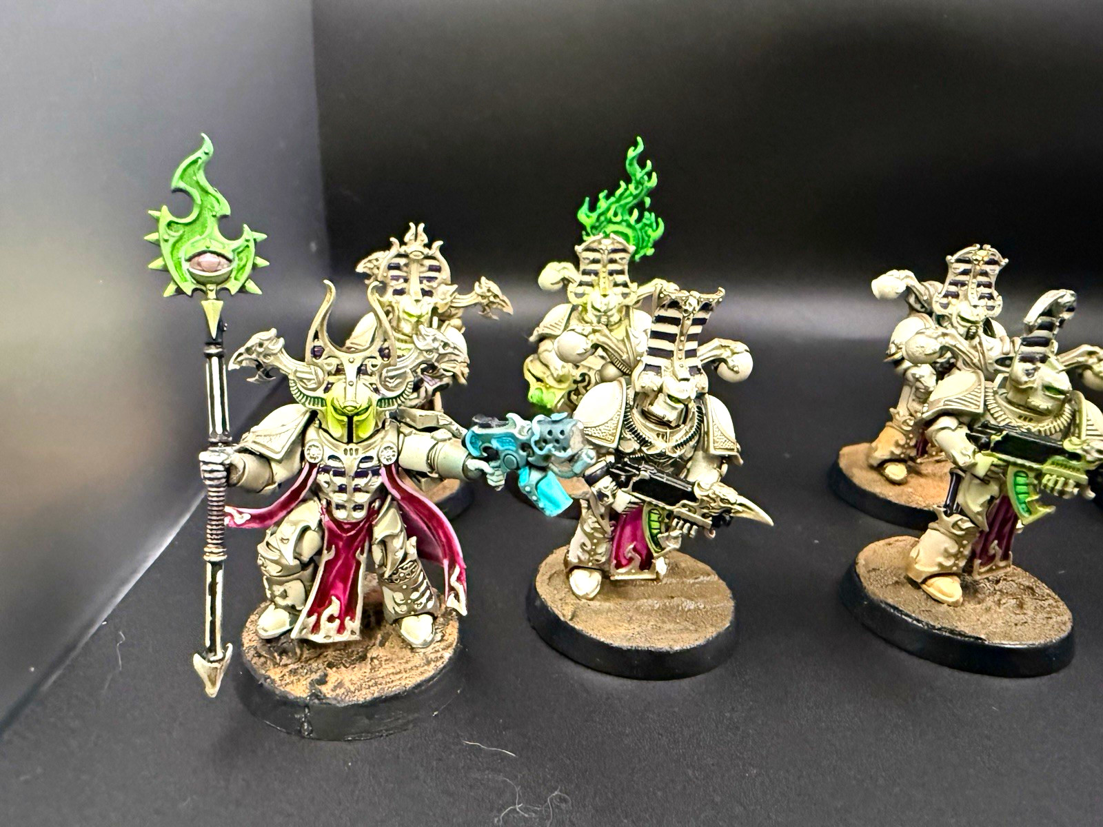 Well Painted Warhammer 40K Thousand Sons 10 Rubric Marines