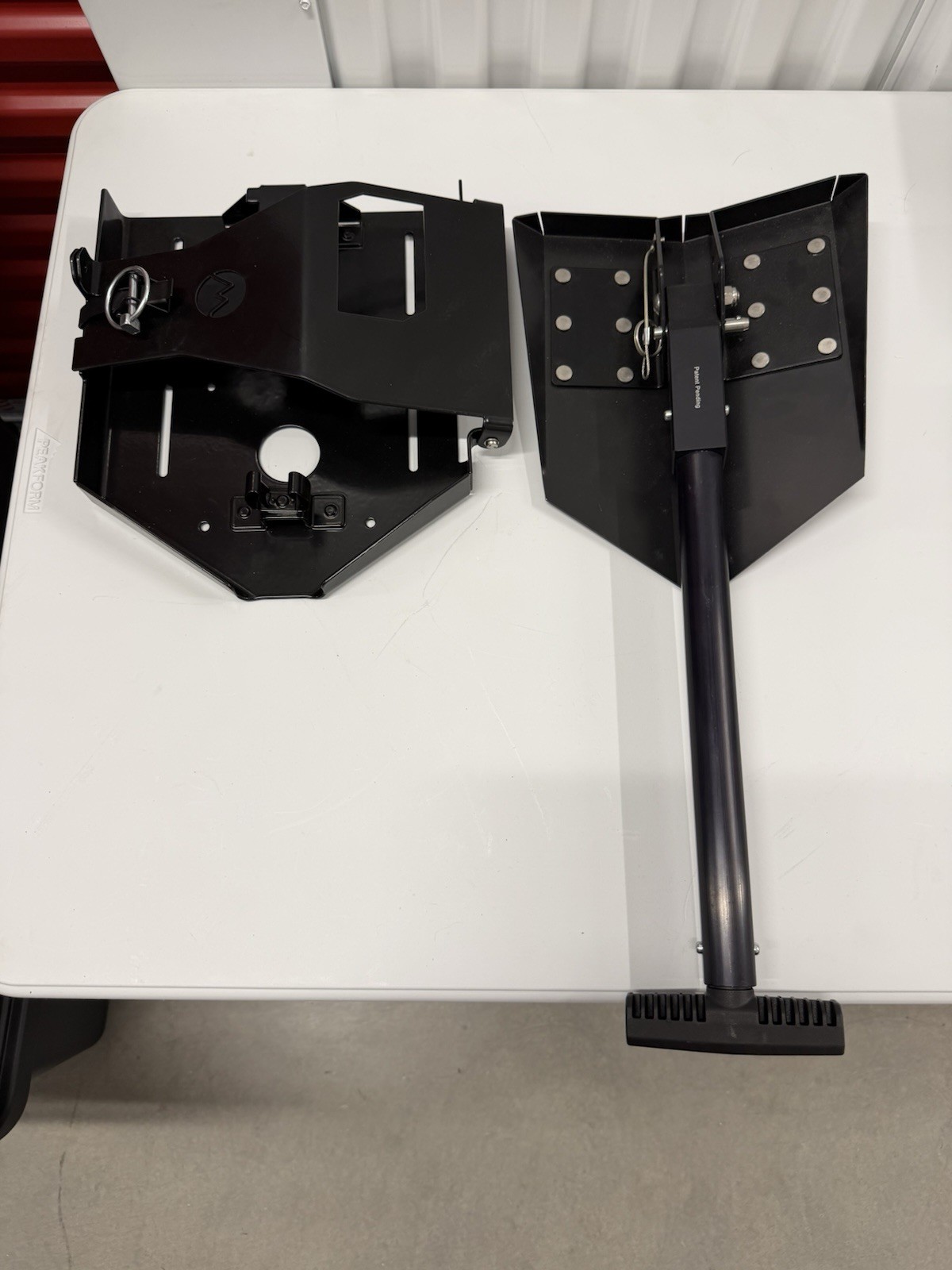 DMOS Delta Pro Shovel Blackout w/ Delta Shovel Mount