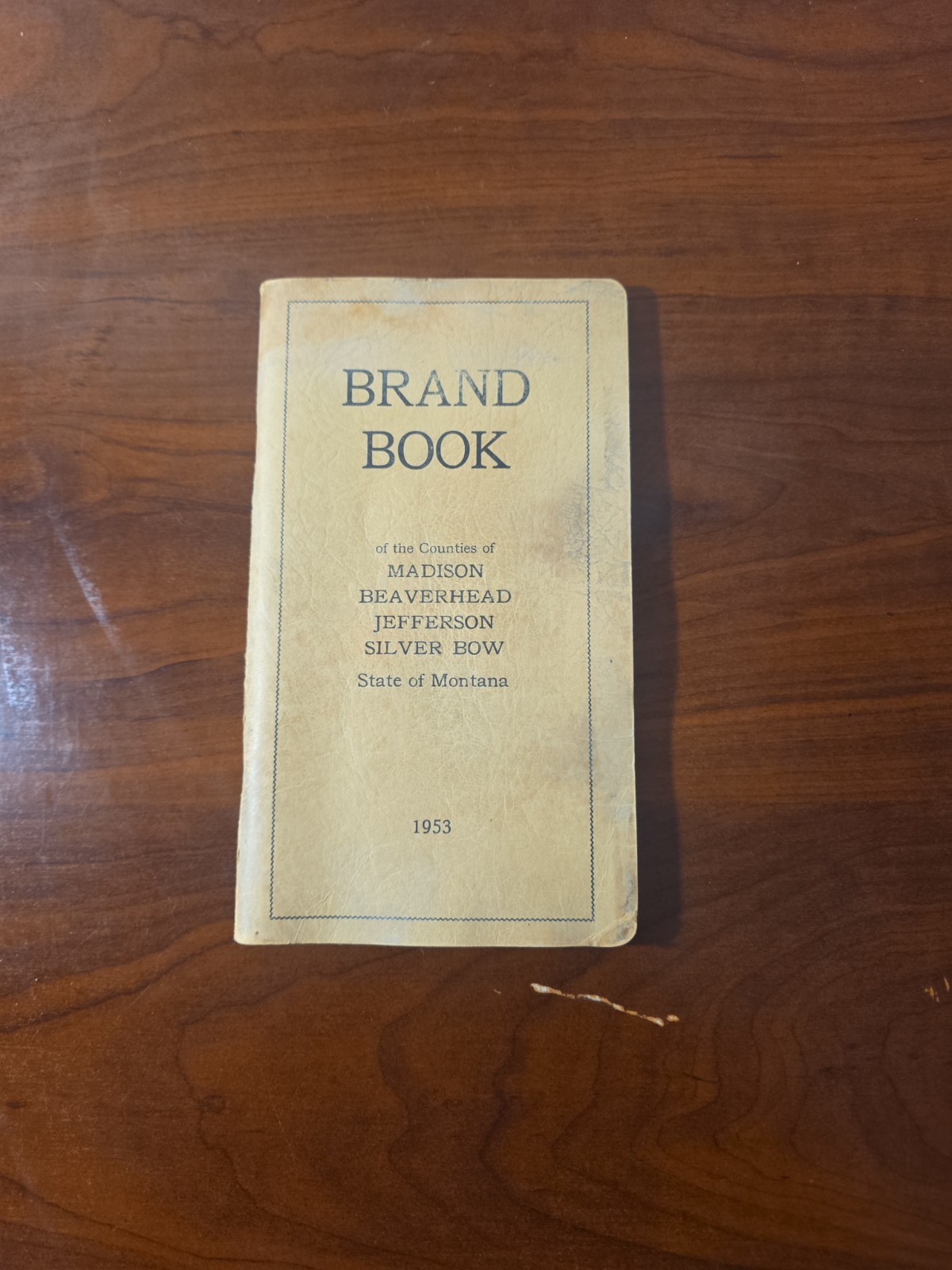 Vintage 1953 Montana Counties Brand Book Madison Beaverhead Jefferson Silver Bow Vintage 1953 Montana Counties Brand Book Madison Beaverhead Jefferson Silver Bow