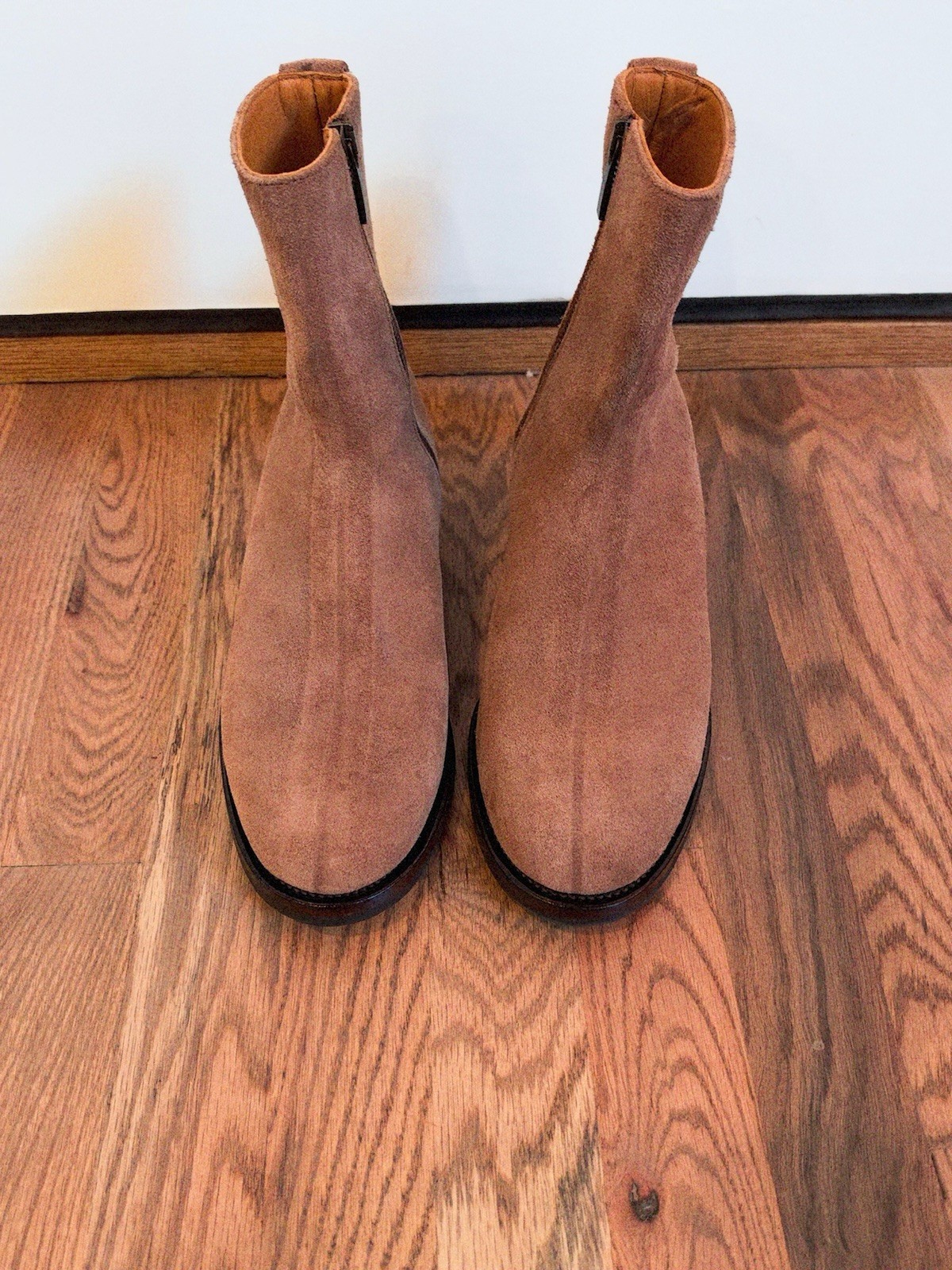 Viberg Side Zip Boots Size 6 2030 Last Roughout Suede Made in Canada Viberg Side Zip Boots Size 6 2030 Last Roughout Suede Made in Canada