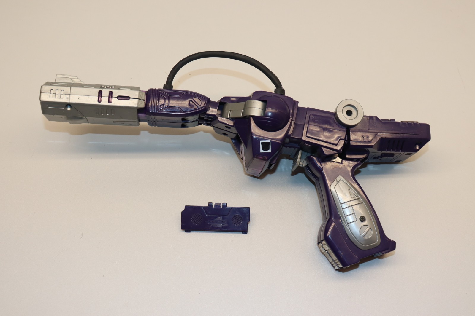 Vintage 1985 G1 Hasbro Shockwave Complete Tested Works