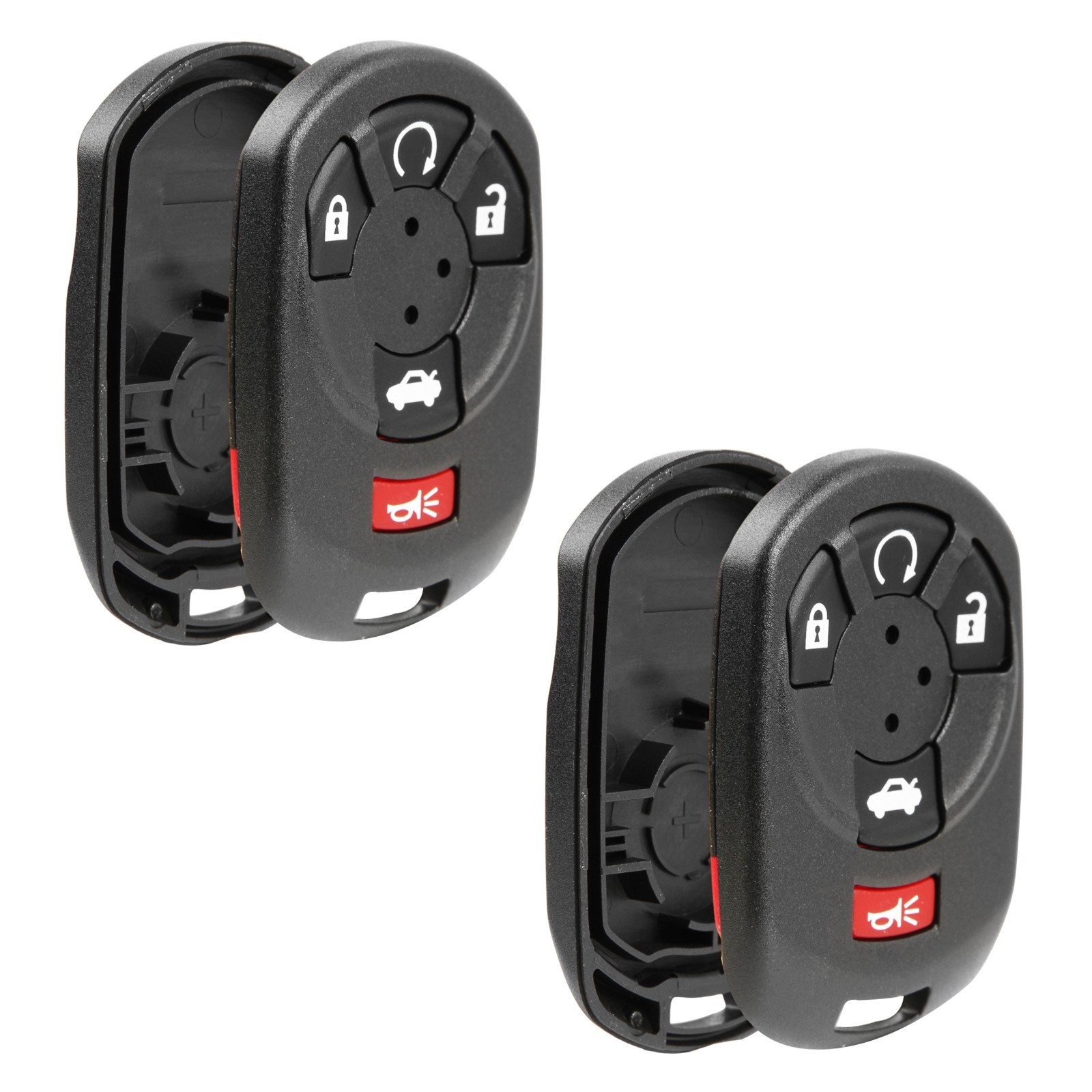 2x Key Fob Shell Case 5-Button for 2005-2007 Cadillac STS (M3N-65981403) 2x Key Fob Shell Case 5-Button for 2005-2007 Cadillac STS (M3N-65981403)