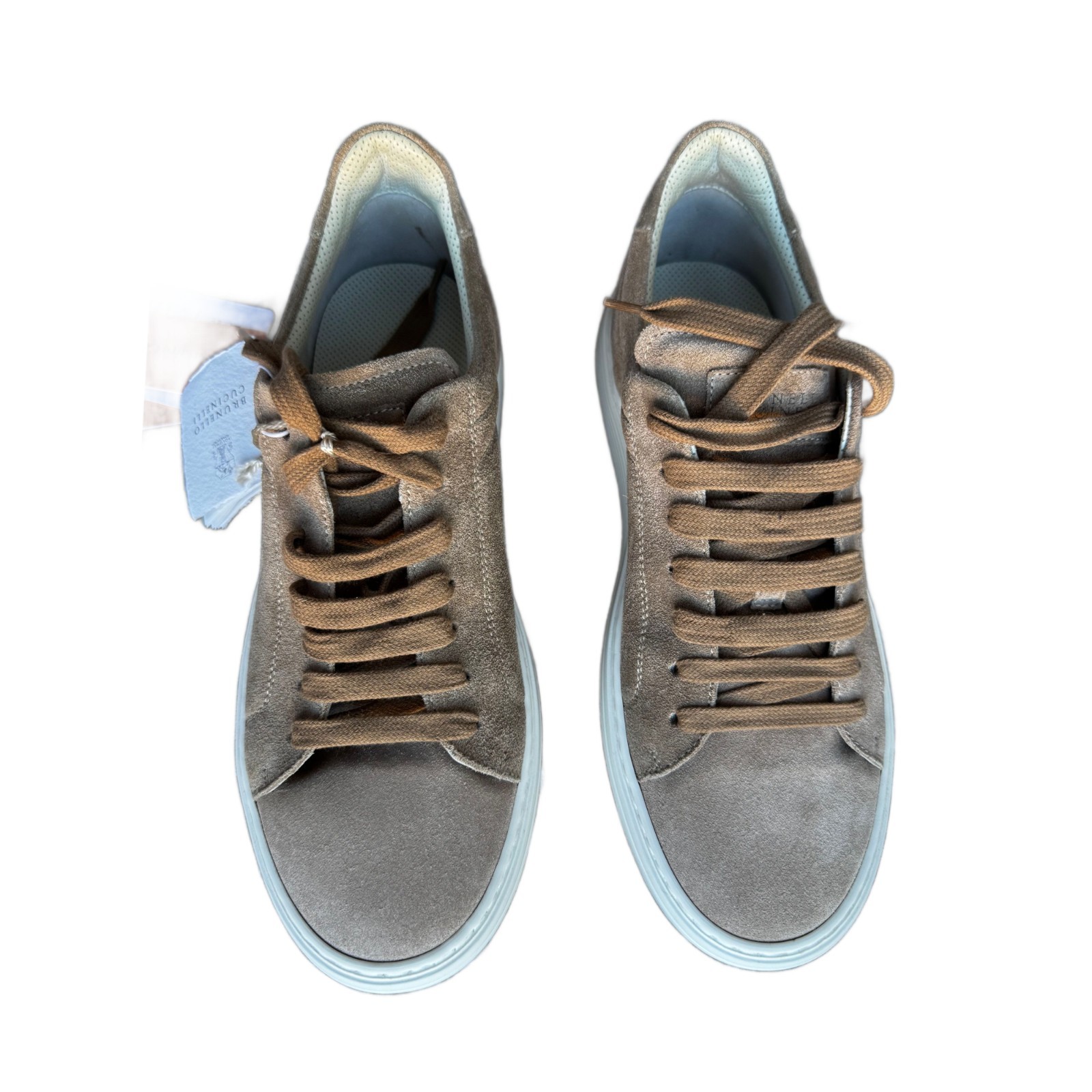 NWT NWOB Brunello Cucinelli Suede Sneakers 42 IT
