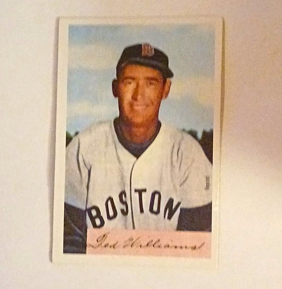Bowman 1954 Bowman Ted Williams Boston Red Sox NNO Base Set Baseball Card Bowman 1954 Bowman Ted Williams Boston Red Sox NNO Base Set Baseball Card