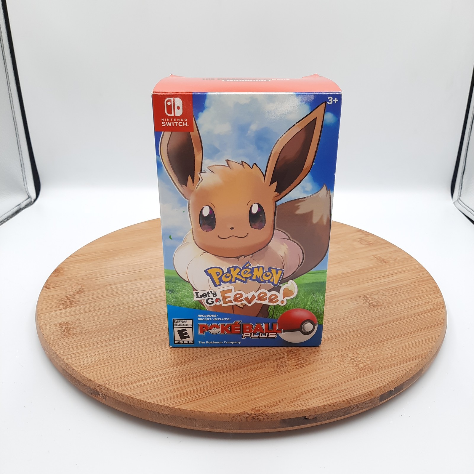 Pokemon Let\'s Go Eevee Pokeball Plus Edition Bundle Nintendo Switch Open Box Mew Pokemon Let\'s Go Eevee Pokeball Plus Edition Bundle Nintendo Switch Open Box Mew
