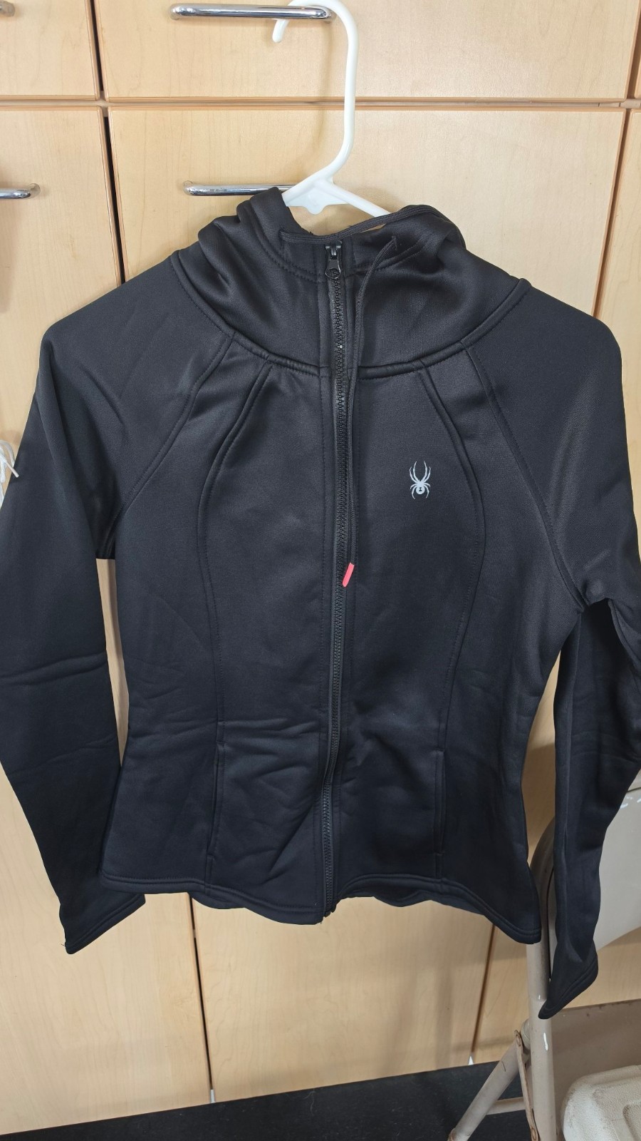 Spyder Active black zip-up jacket — S Spyder Active black zip-up jacket — S