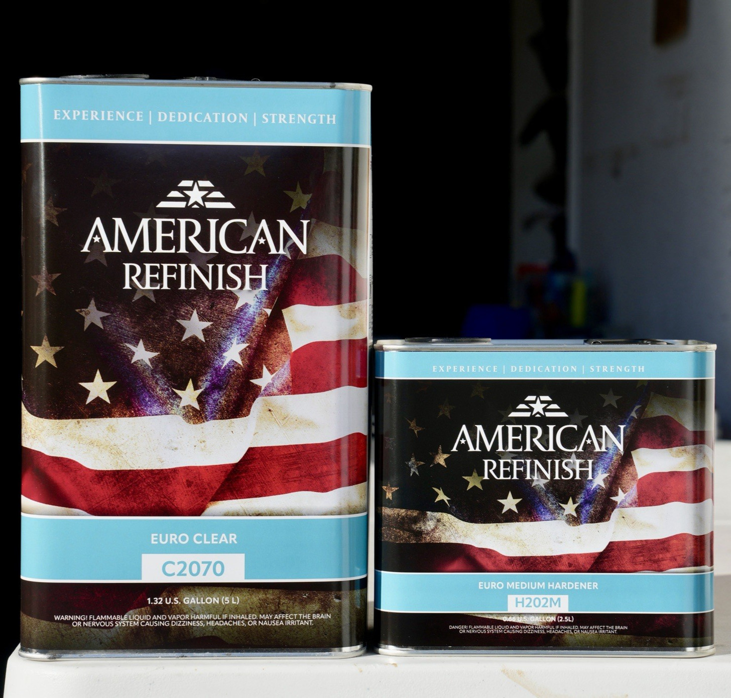 High Gloss Euro 2:1 Clear Coat 7.5L Kit Hardener Included American Refinish