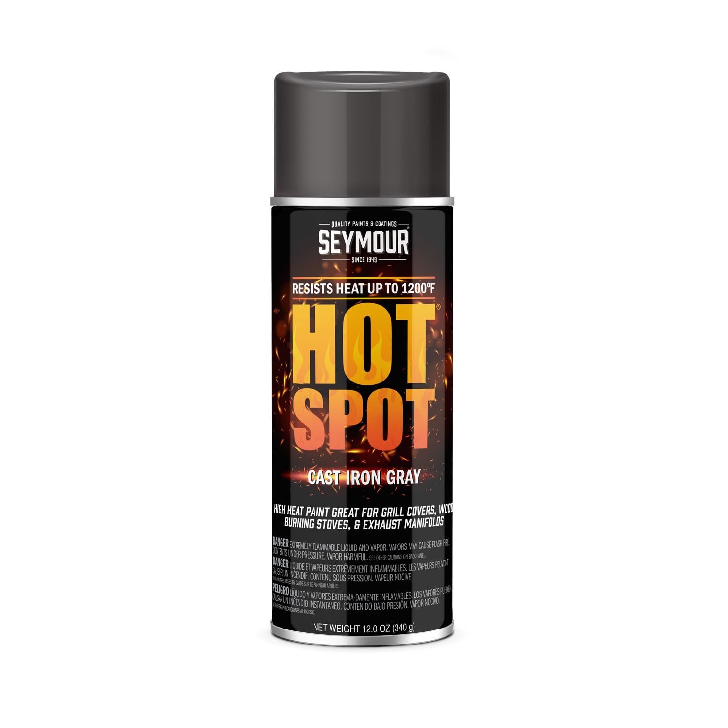 Seymour 16-2668 Automotive Specialties Spray Paint, Cast Iron Gray 12 Ounce (... Seymour 16-2668 Automotive Specialties Spray Paint, Cast Iron Gray 12 Ounce (...