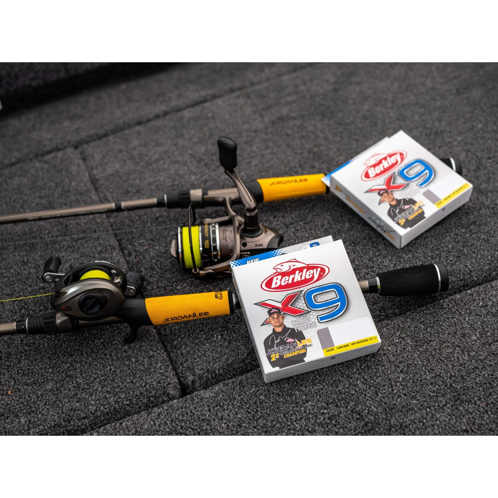 Berkley x9 Braided Fishing Line Flame Green 164yd PE Braid 40lb 50lb 65lb 80lb