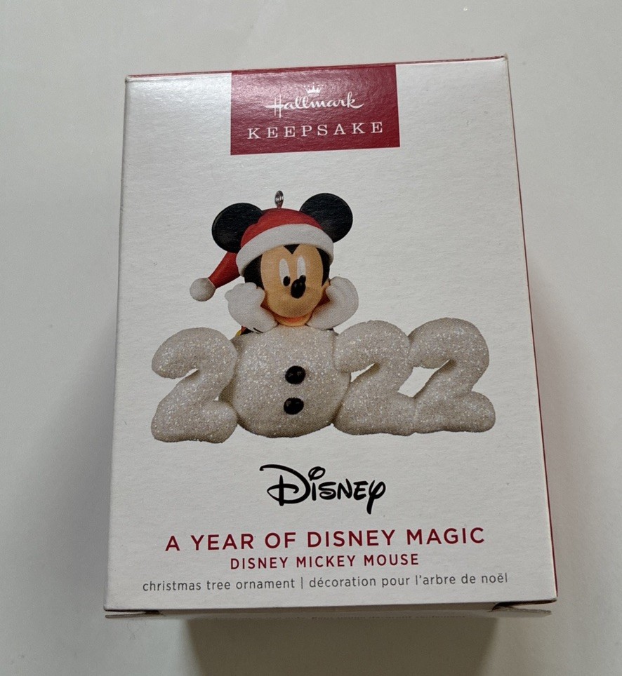 2022 Hallmark A Year of Disney Magic Keepsake Ornament New in Box 2022 Hallmark A Year of Disney Magic Keepsake Ornament New in Box