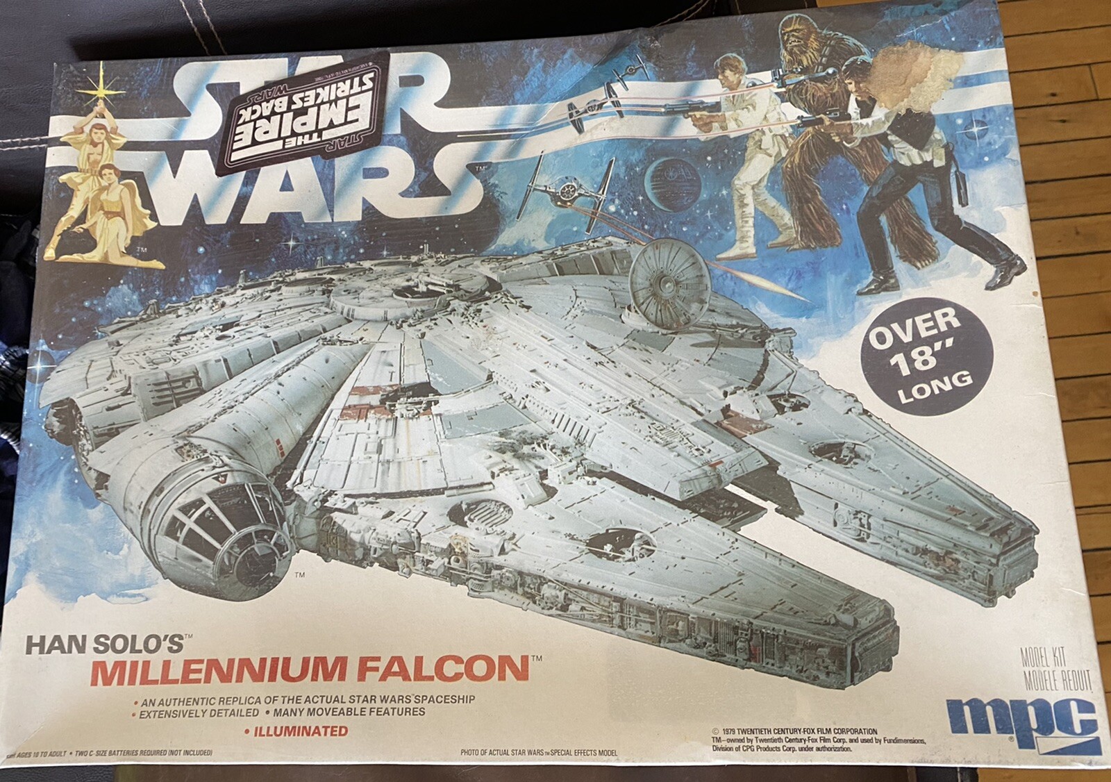 1979 nos • Millennium Falcon • star war toy model kit sealed Museum Quality 1979 nos • Millennium Falcon • star war toy model kit sealed Museum Quality