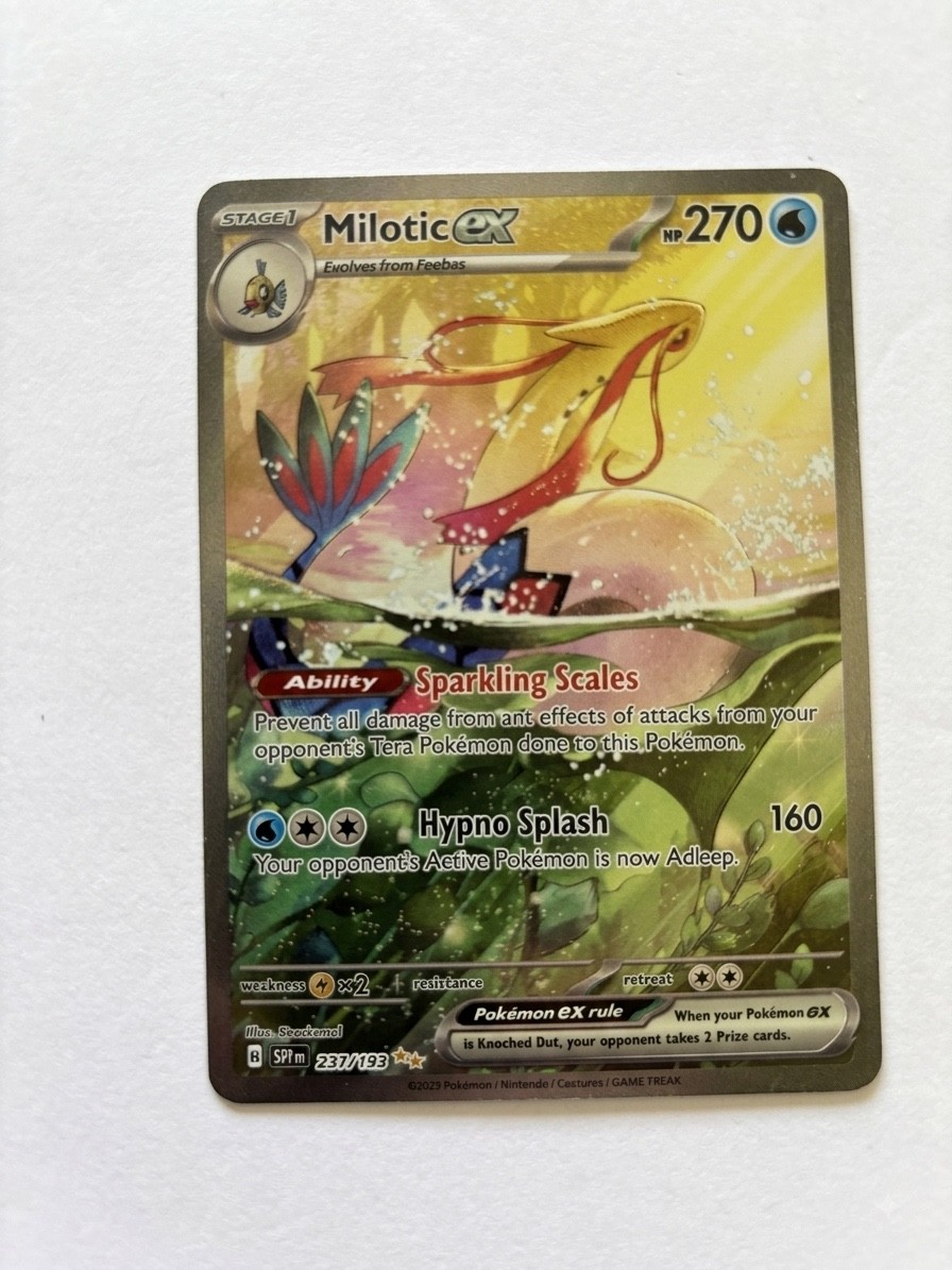Milotic ex 237/191 Sv08: Surging Sparks Holo. NM Milotic ex 237/191 Sv08: Surging Sparks Holo. NM