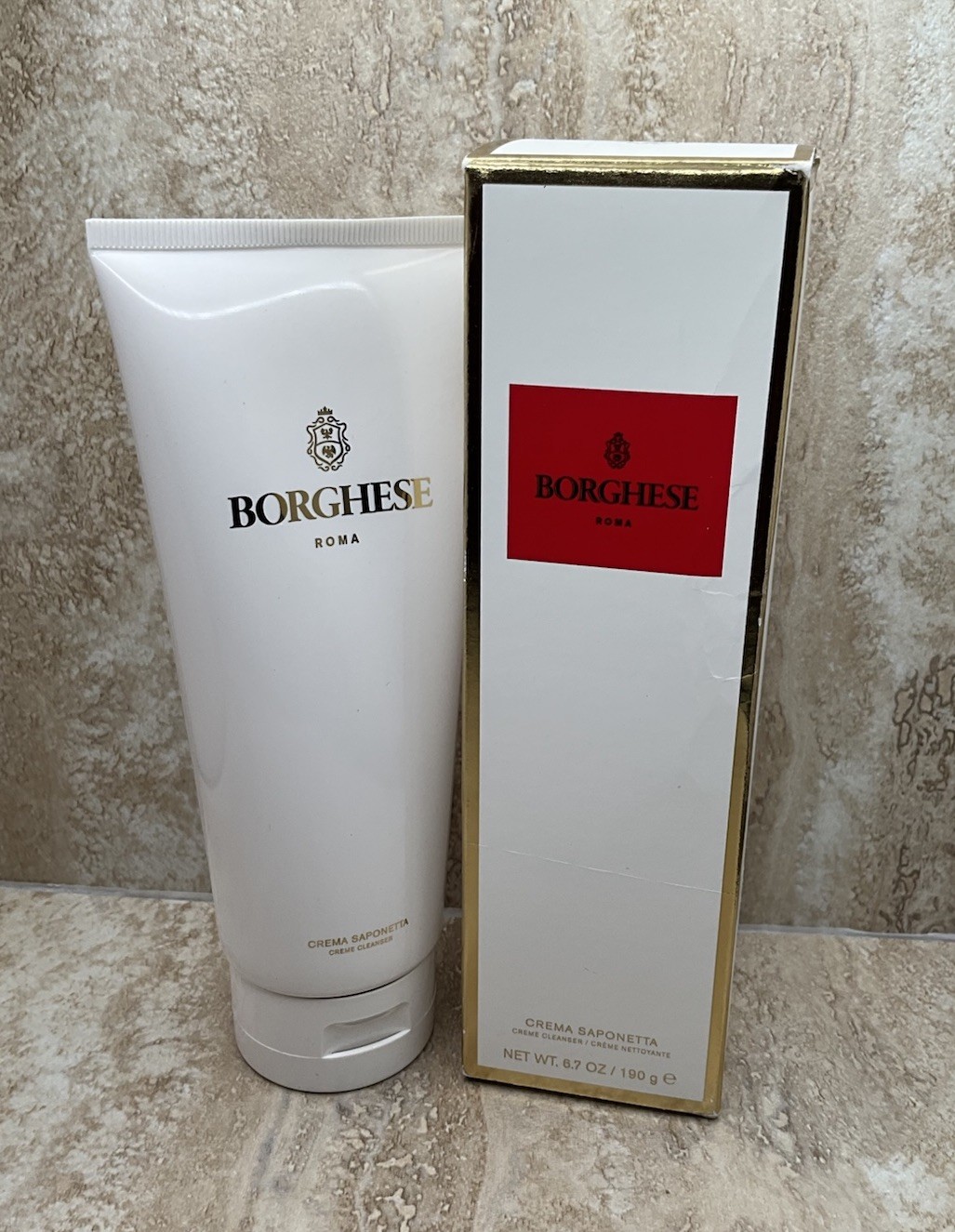 BORGHESE Roma CREME CLEANSER, 6.7 Oz NIB BORGHESE Roma CREME CLEANSER, 6.7 Oz NIB