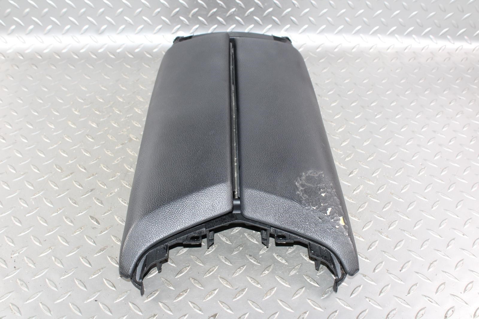 ⚠️WORN⚠️ 14-22 Ghibli Black Leather Front Center Console Armrest Storage Lid OEM