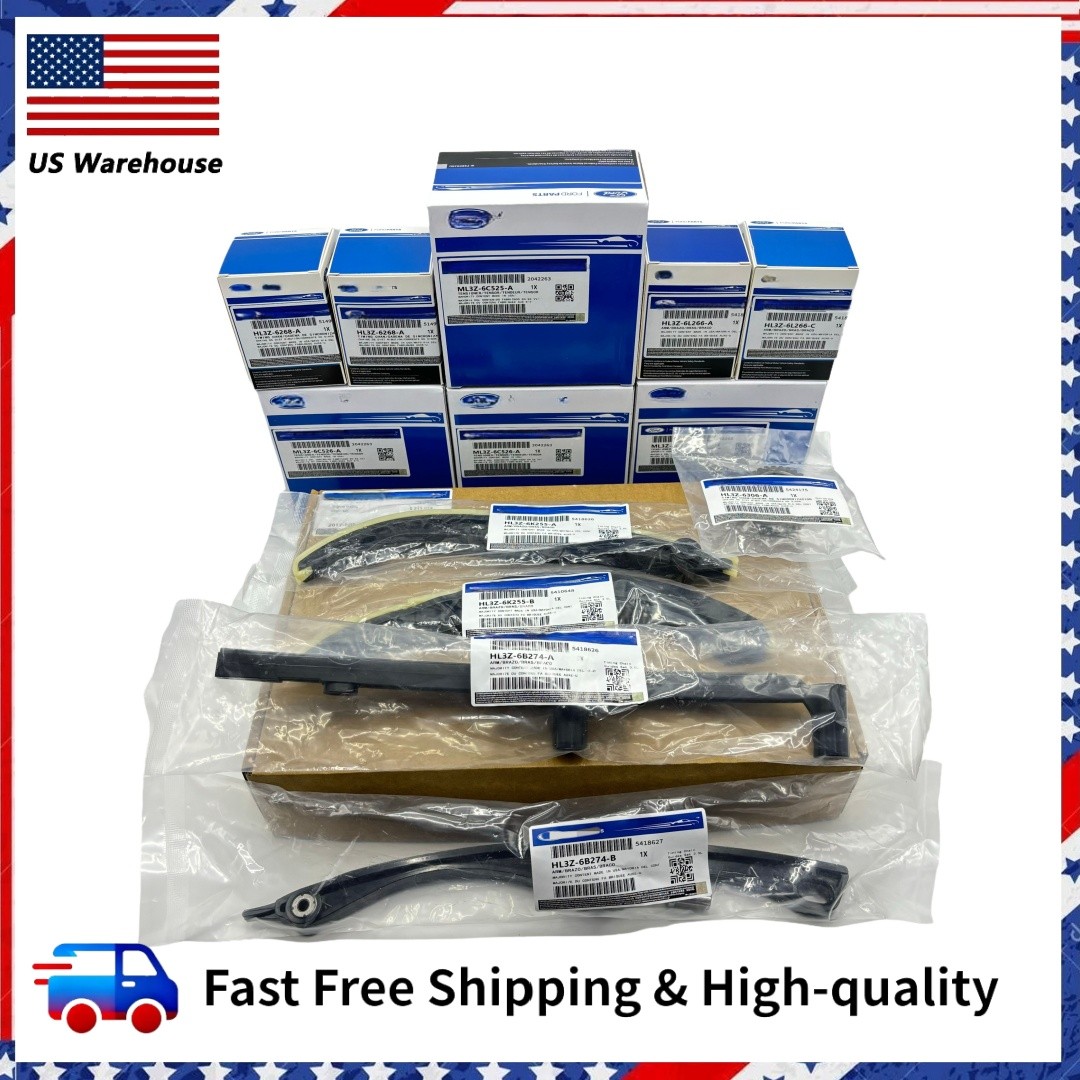 NEW OEM 17-24 Ford F150 3.5L Ecoboost Chains, Guides, Tensioners W/ PHASERS KIT NEW OEM 17-24 Ford F150 3.5L Ecoboost Chains, Guides, Tensioners W/ PHASERS KIT