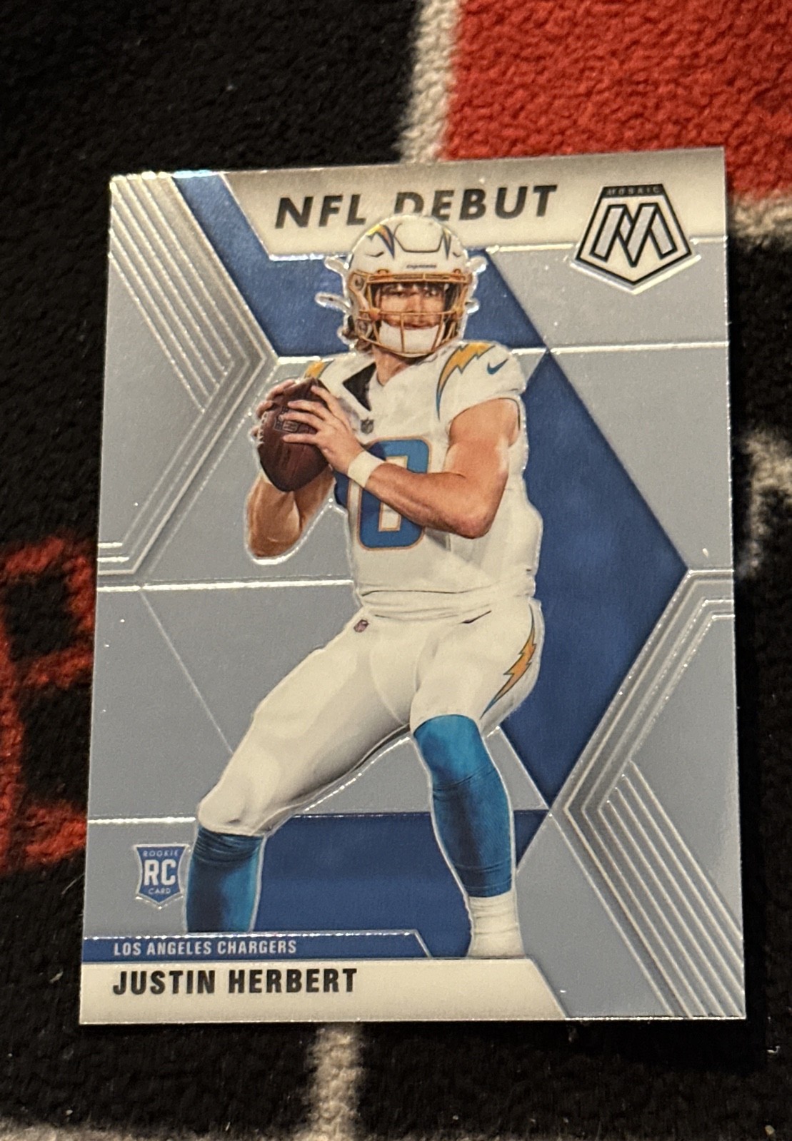 2020 Panini Mosaic - NFL Debut Justin Herbert #263 (RC)