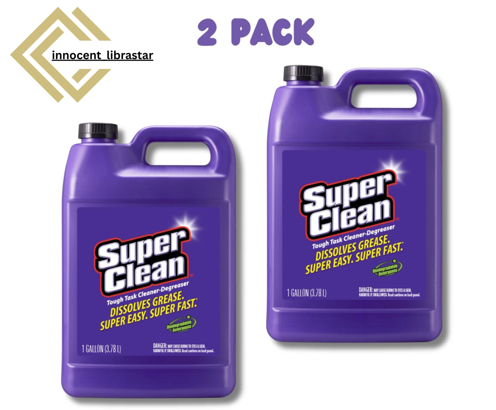 Super Clean Tough Task Cleaner-Degreaser - 1 Gallon | 128 Fluid Ounces Super Clean Tough Task Cleaner-Degreaser - 1 Gallon | 128 Fluid Ounces