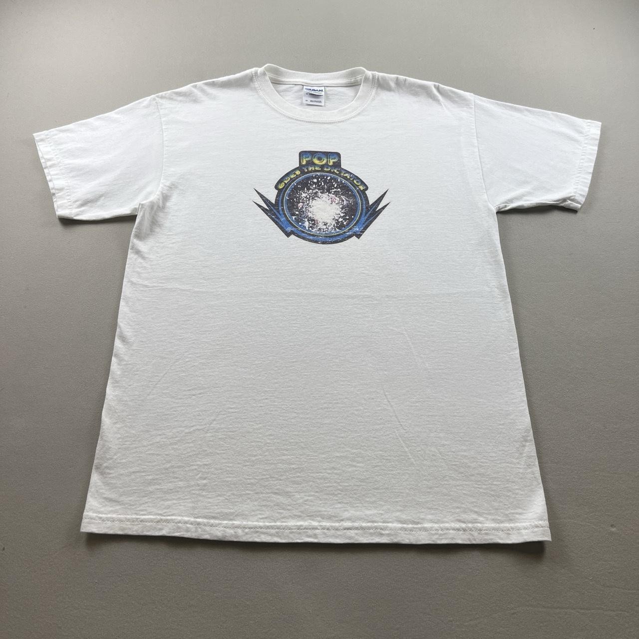 Vintage Capcom T-Shirt Mens Medium White Bionic Commando Pop Goes Dictator Game Vintage Capcom T-Shirt Mens Medium White Bionic Commando Pop Goes Dictator Game