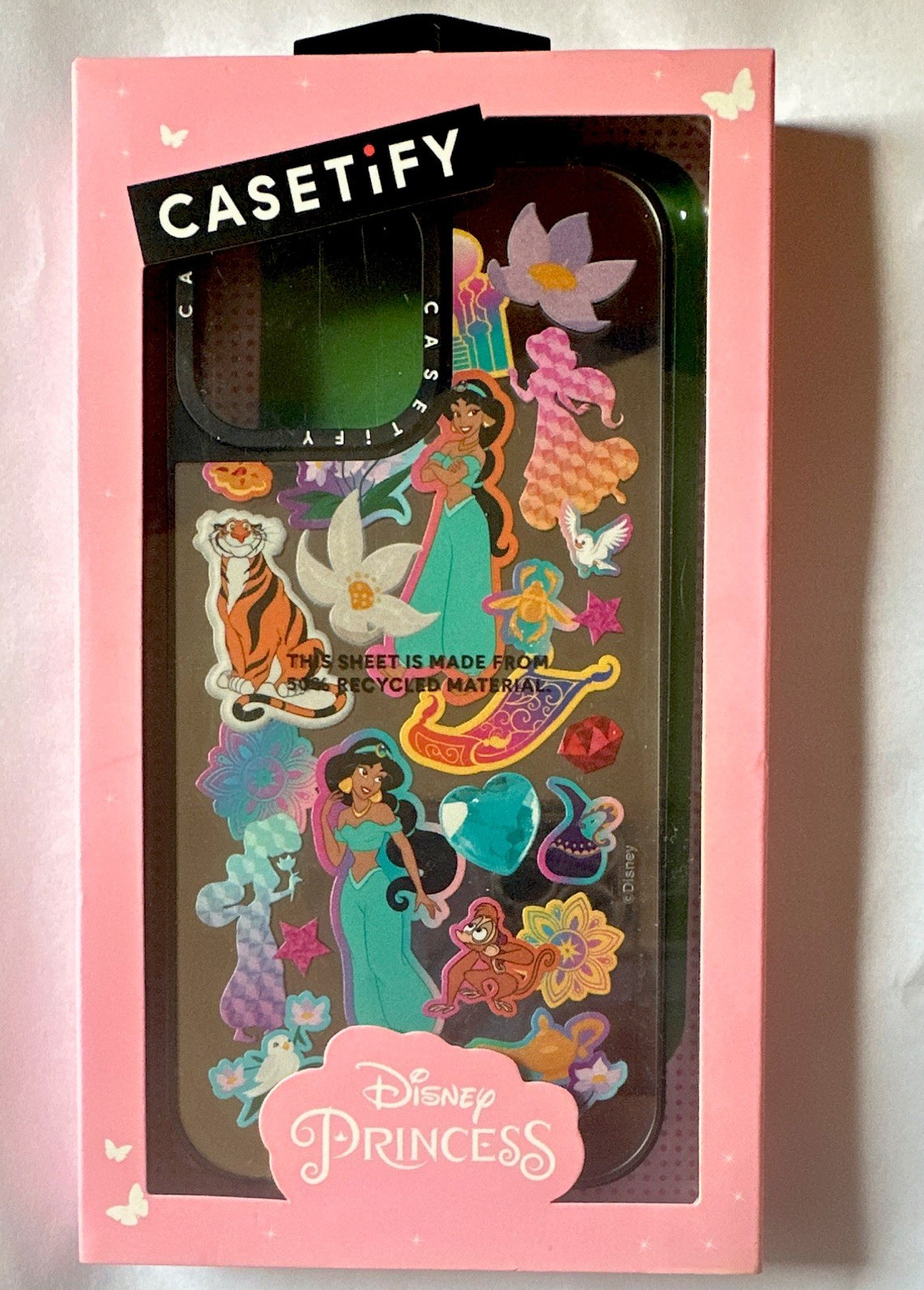 CASETiFY Disney Princess Jasmine iPhone 15 Pro Case Multicolor Lightweight CASETiFY Disney Princess Jasmine iPhone 15 Pro Case Multicolor Lightweight