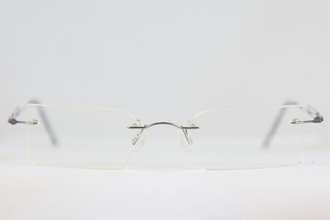 GREAT VINTAGE TOM'S DESIGN RIMLESS EYEGLASSES NEW MADE IN GERMANY