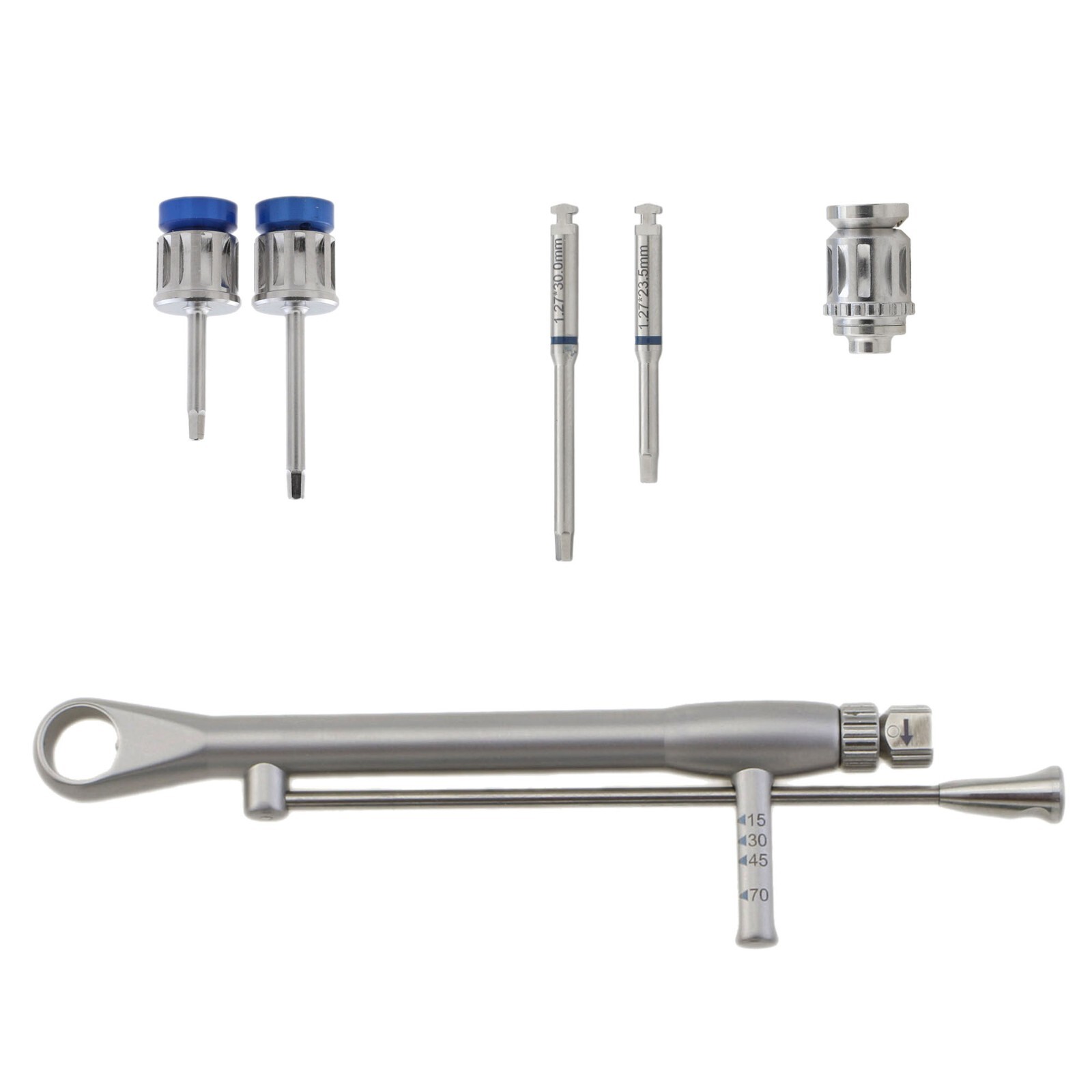 Dental Implant Driver 1.27 Hex Astra Tech Camlog Hand Manual Latch Torque Wrench