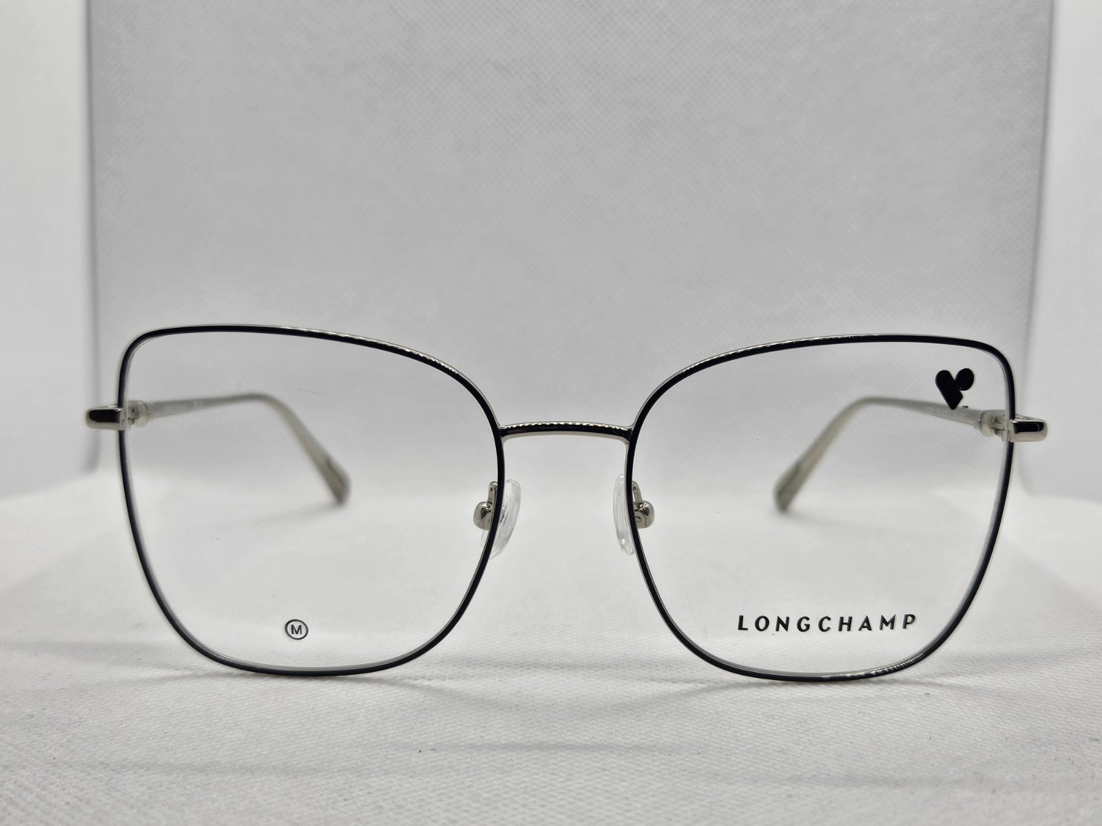 LONGCHAMP LO2159 2159 042 Silver Blue 52-17-140 Eyeglasses Frames LONGCHAMP LO2159 2159 042 Silver Blue 52-17-140 Eyeglasses Frames
