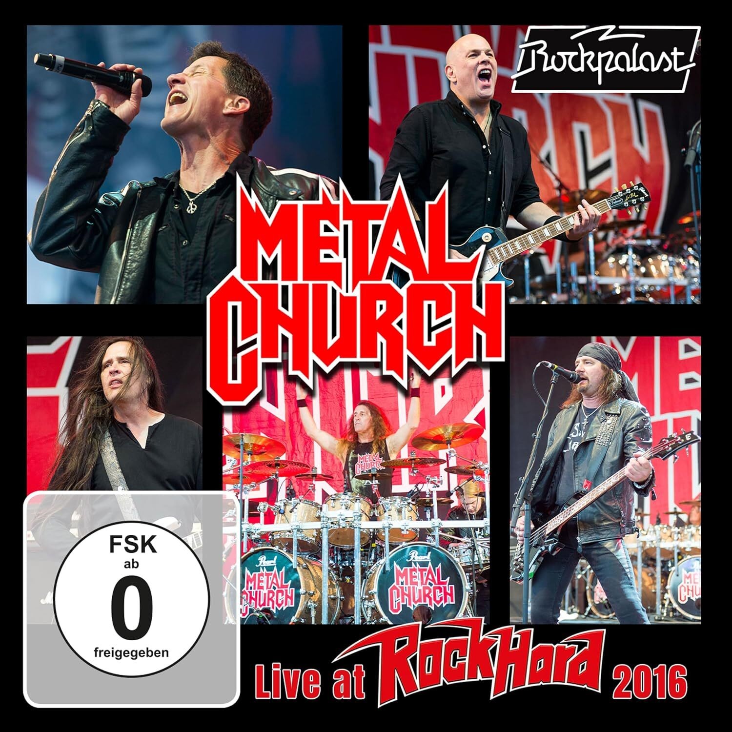 Metal Church Live at Rock Hard 2016 (CD) Album with DVD