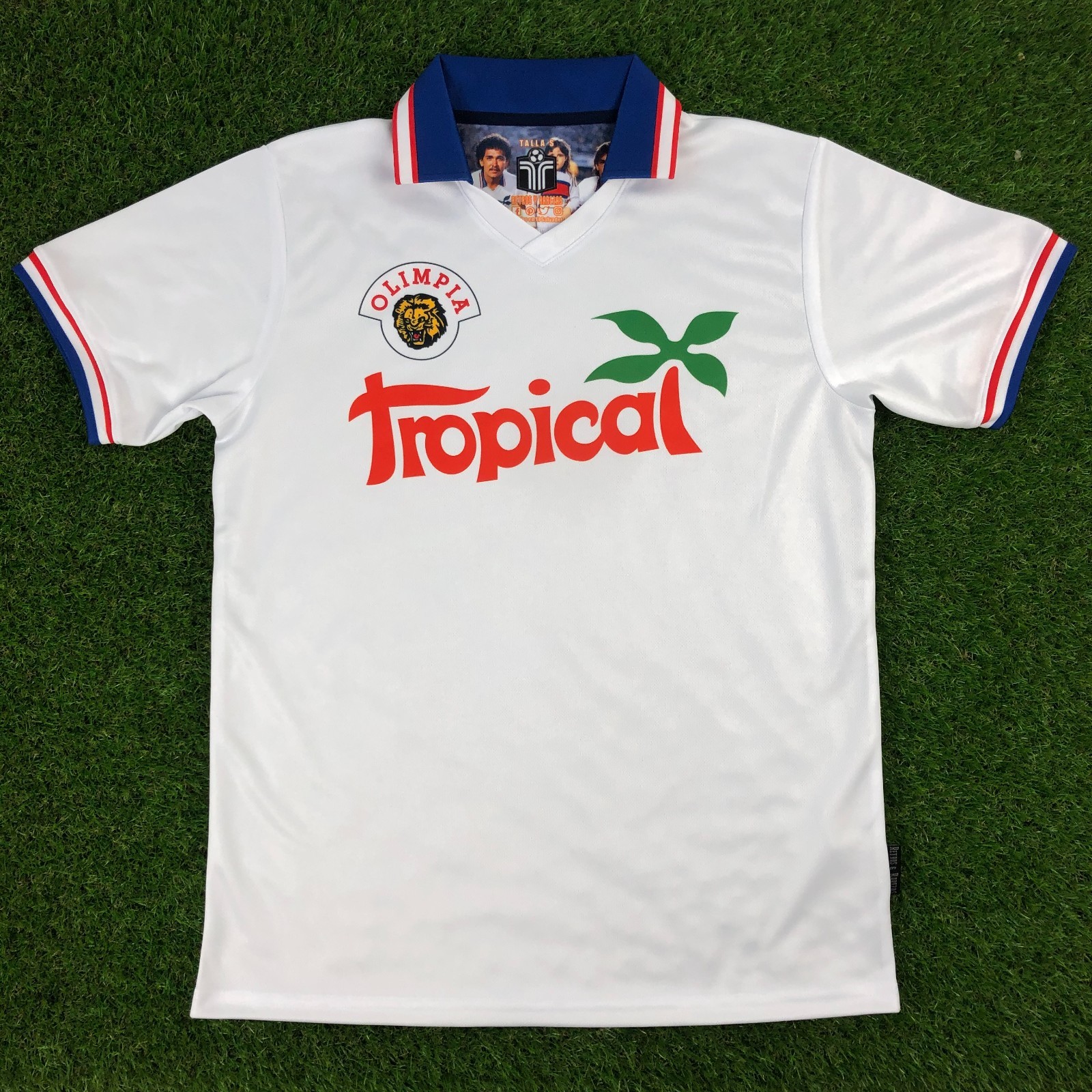 CD Olimpia (Honduras), Camisa de Futbol Retro - 1988 (Tallaje Grande)