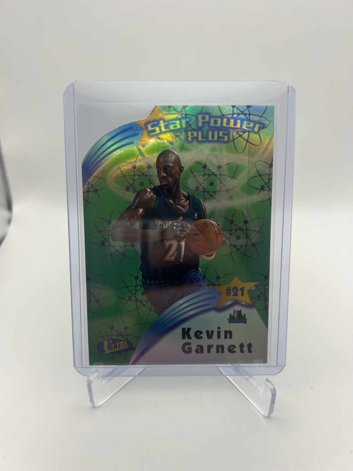 1997-98 Fleer Ultra - Star Power Kevin Garnett #8 SPP Die-Cut Plus 1997-98 Fleer Ultra - Star Power Kevin Garnett #8 SPP Die-Cut Plus