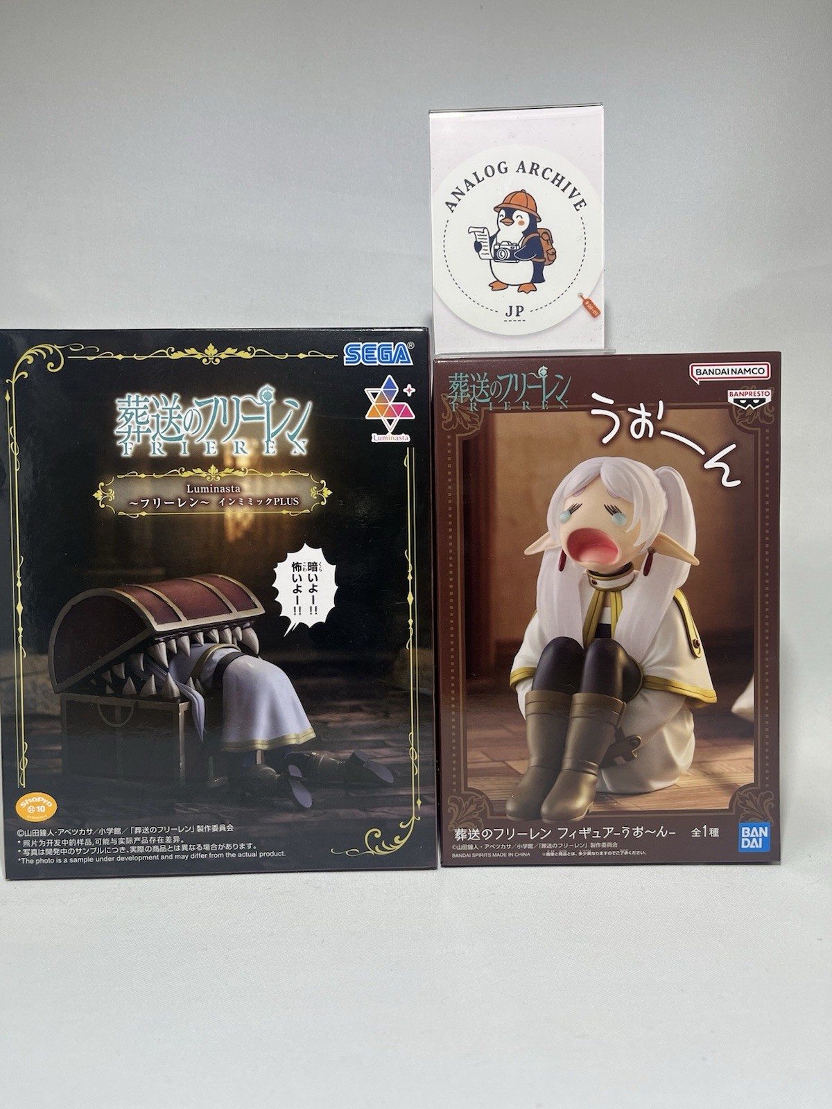 Frieren Beyond Journey’s End Frieren Mimic Crying Figure Set of 2 SEGA Banpresto