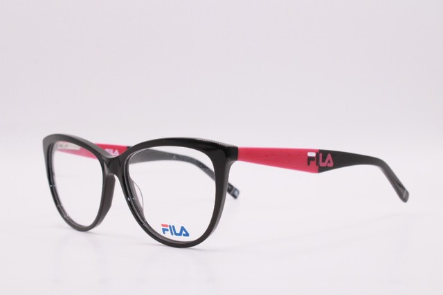 NEW FILA VFI262 BLACK PINK AUTHENTIC EYEGLASSES 54-14