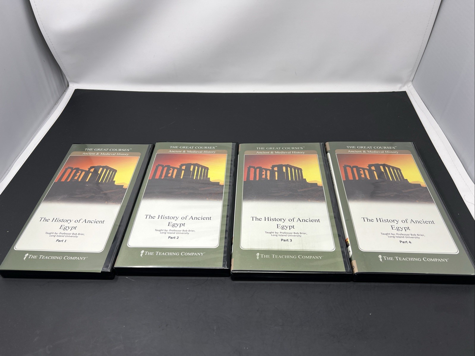 Great Courses History Of Ancient Egypt 8 DVD With 4 Guidebooks