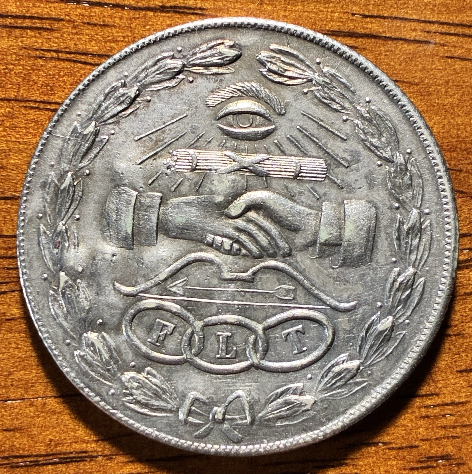 Early 1900s Made An Odd Fellow In Lodge No. 402 Coin
