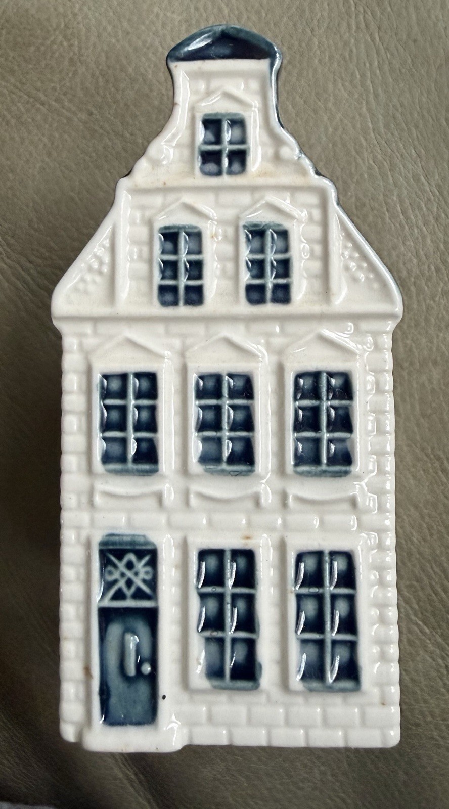 KLM Delft Dutch Blue House #51 BOLS Amsterdam  Excellent EMPTY 3.75” tall