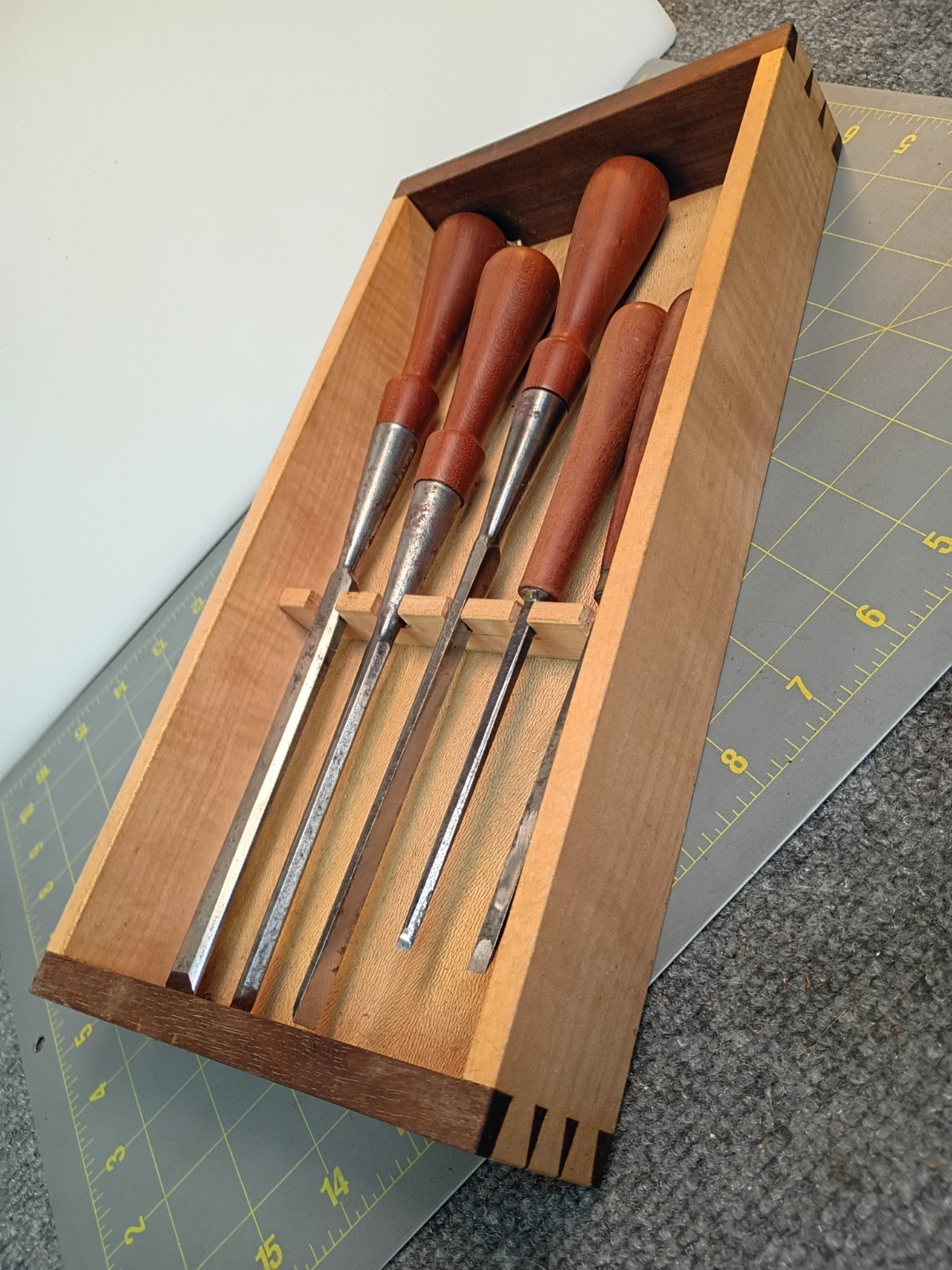 Vintage Lot Chisels Witherby Buck Wood Carving Tools Attic Find KY Vintage Lot Chisels Witherby Buck Wood Carving Tools Attic Find KY