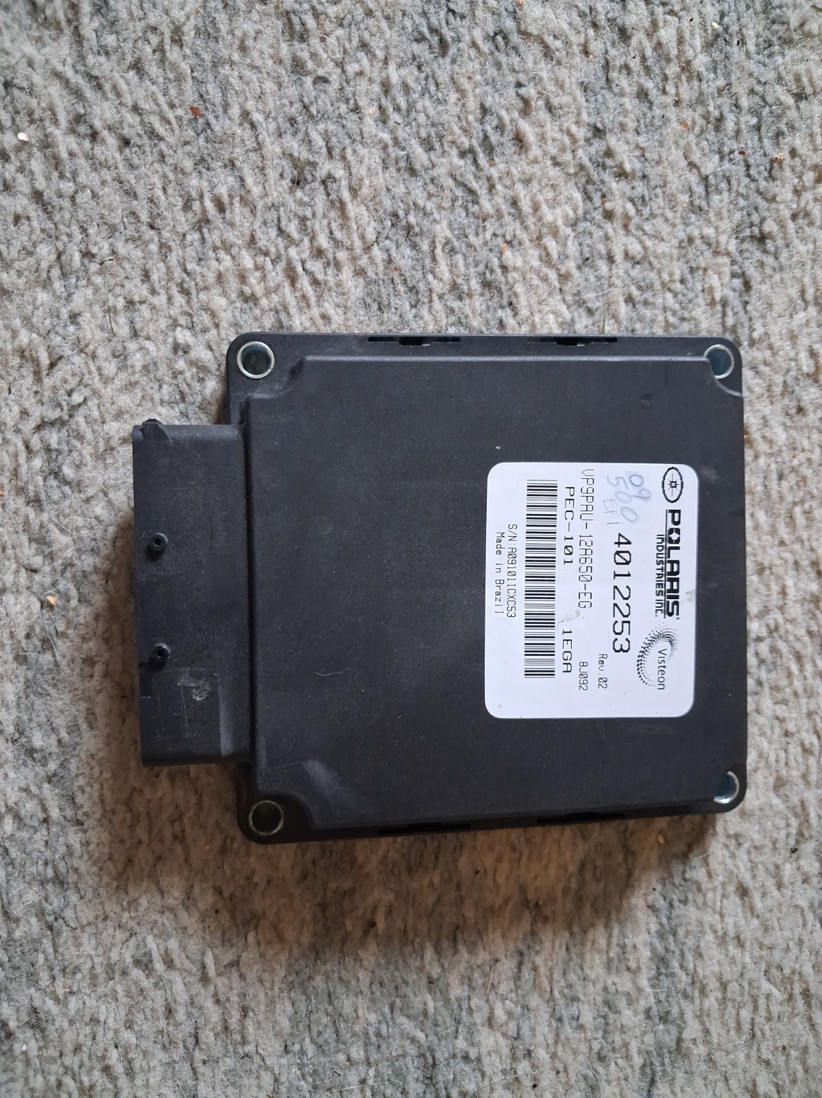 2009 Polaris Sportsman 500 X2 Efi  Ecm Computer Ecu