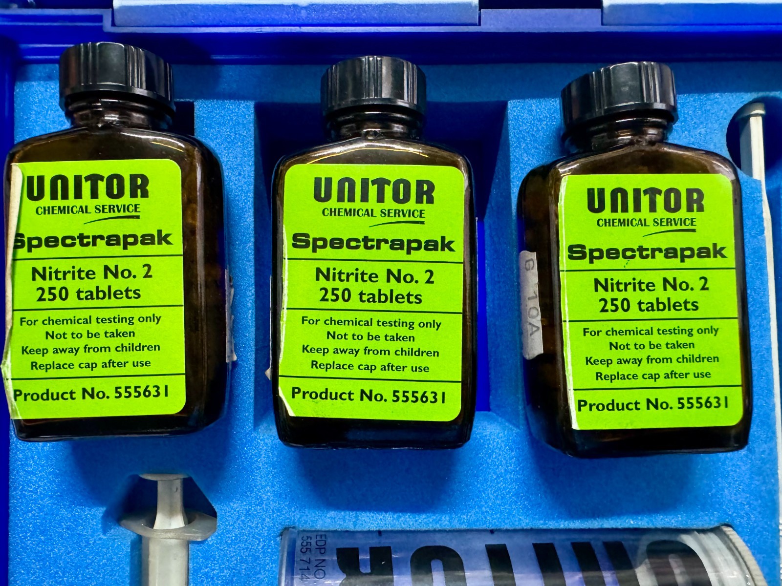 Unitor Spectrapak 309 Cooling Water Test Kit (Incomplete)