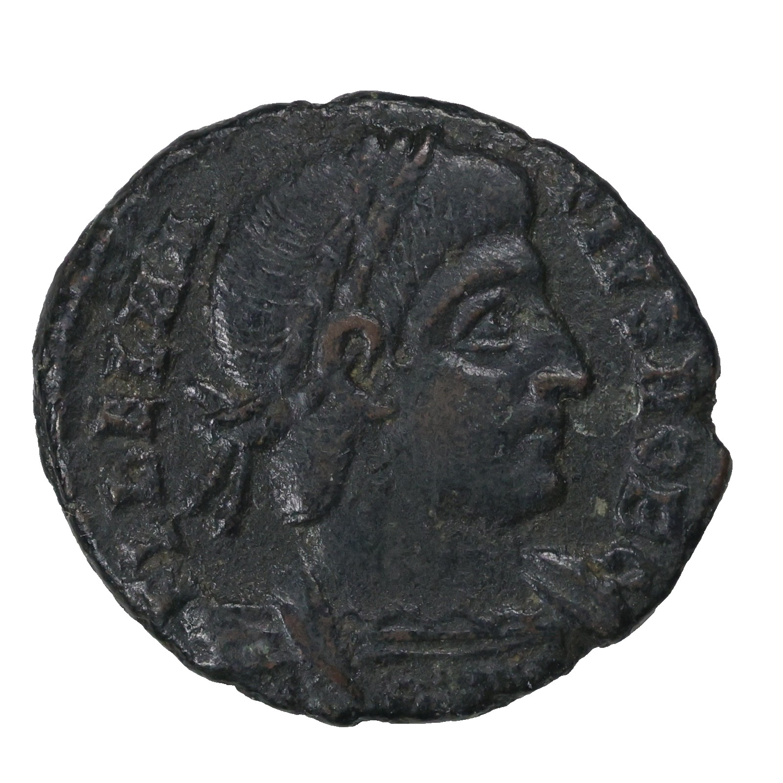 Roman Empire Delmatius 335-337 AD Follis Rome Mint Ancient Bronze Coin Coin
