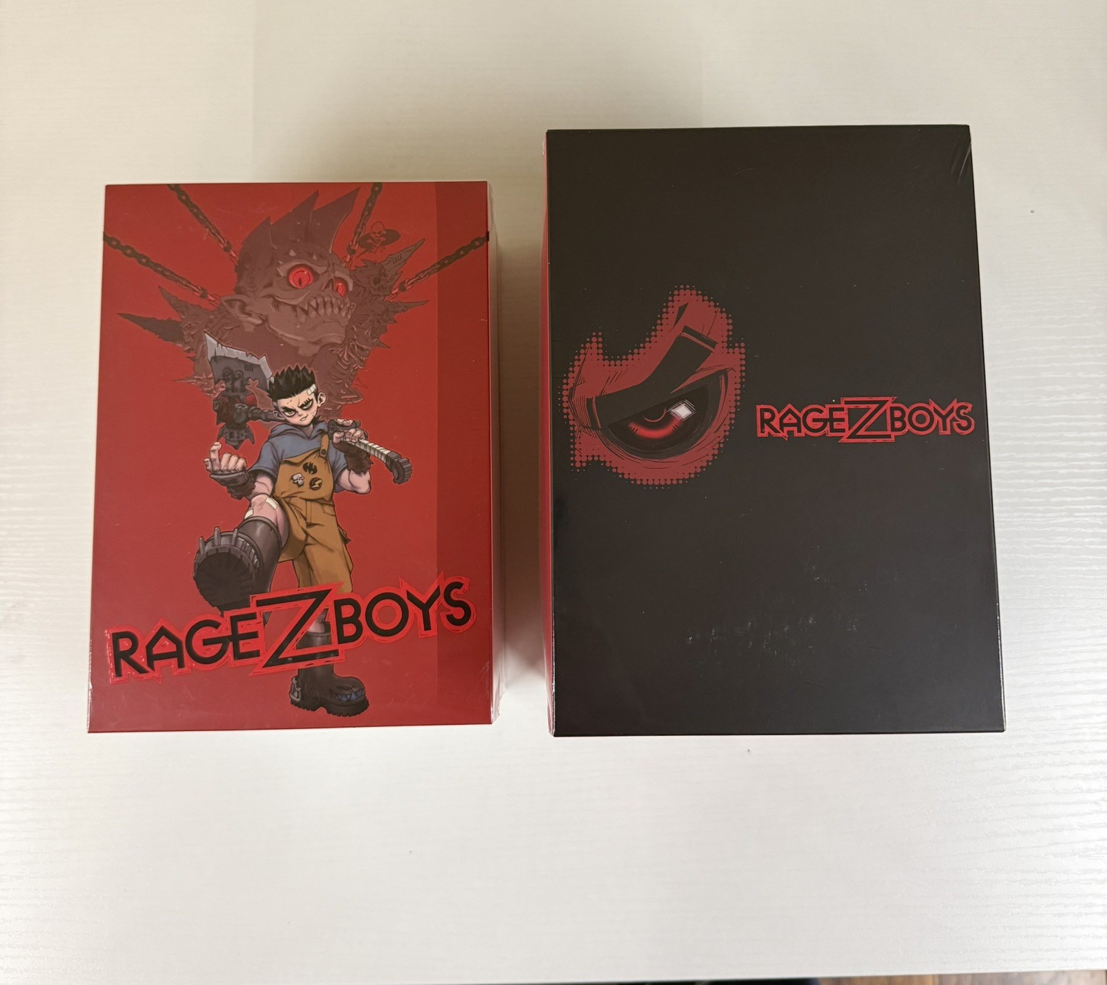 D_One Studio Rage Z Boys Normal and Deluxe Bundle Brand New Excellent condition