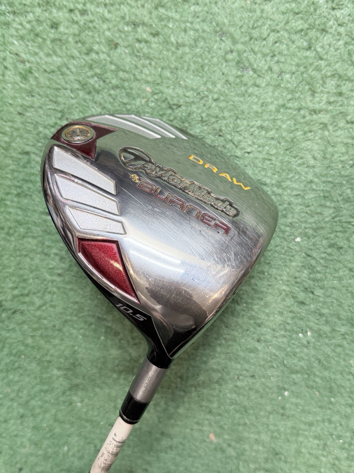 Taylormade Burner Draw 10.5° Reax Superfast 50g Flex R RH Driver w/ Cover