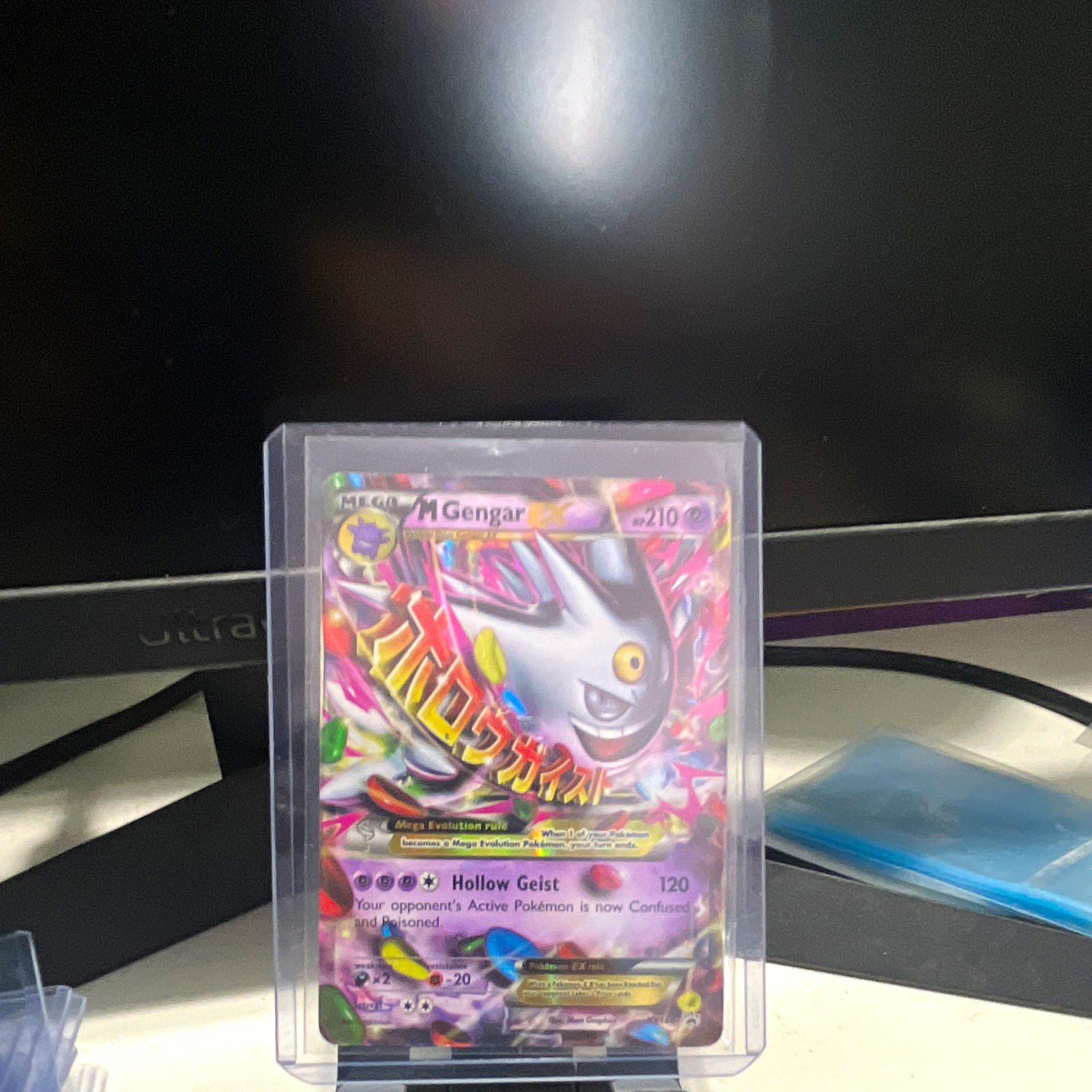 Pokemon TCG M Gengar EX XY166 Mega Promo Holo Full Art Pokemon Card English Pokemon TCG M Gengar EX XY166 Mega Promo Holo Full Art Pokemon Card English