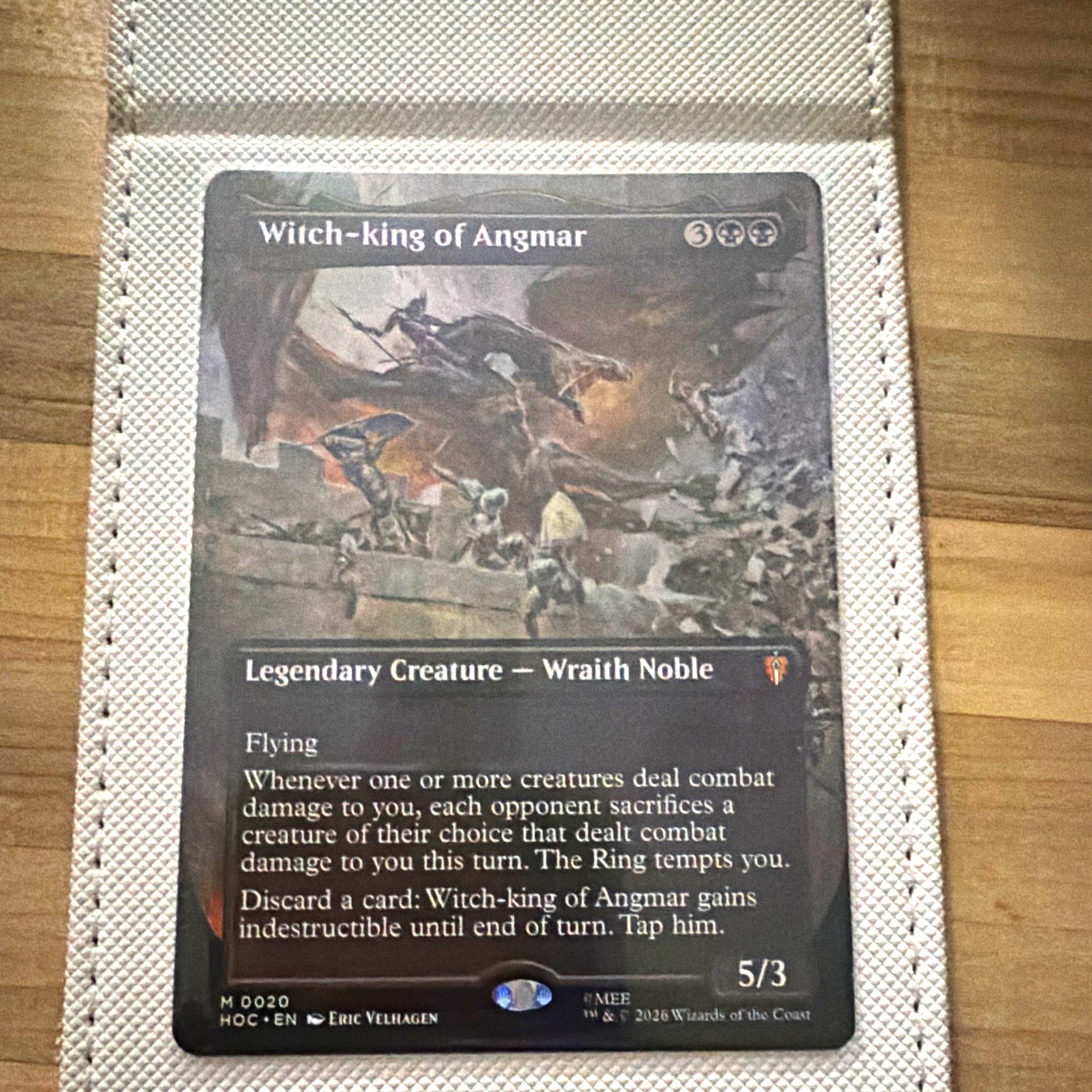 Wizards of the Coast MTG Witch-king of Angmar Hobbit