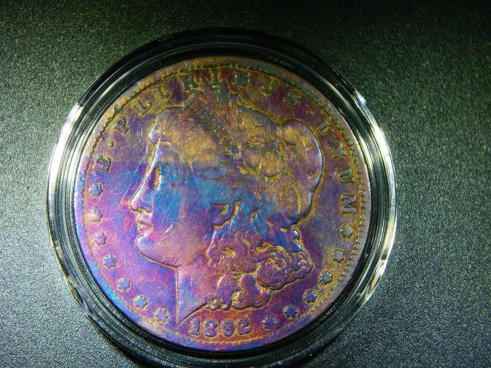 VF+ 1892 MORGAN SILVER DOLLAR BEAUTIFULLY TONED COLLECTOR GRADE COIN M-2187 VF+ 1892 MORGAN SILVER DOLLAR BEAUTIFULLY TONED COLLECTOR GRADE COIN M-2187